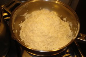 Orez cu gratar din piept de pui marinat