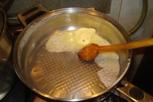 Orez cu gratar din piept de pui marinat