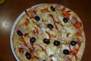 Pizza Capriciosa rapida