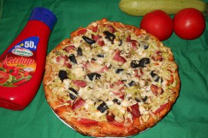 Pizza cu dovlecei