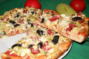 Pizza cu dovlecei