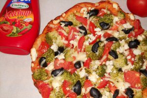 Pizza cu brocoli