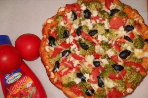 Pizza cu brocoli