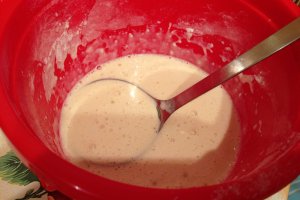 Clatite cu ciocolata alba si cocos