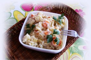 Salata de cartofi cu legume coapte 