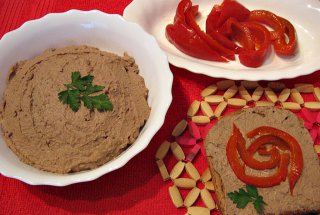 Pate de casa, din ficat de pui