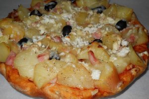 Pizza cu cartofi