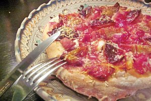 Pizza cu prune