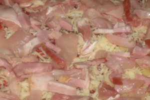 Pizza cu pui