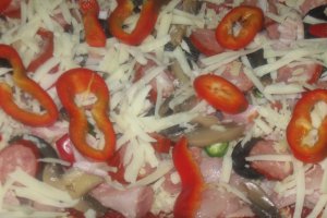 Pizza cu pui