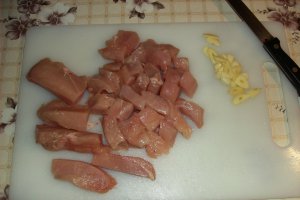 Piept de pui cu ciuperci
