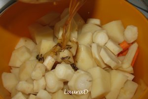 Legume aromate la cuptor