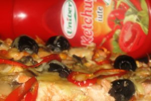 Pizza cu somon