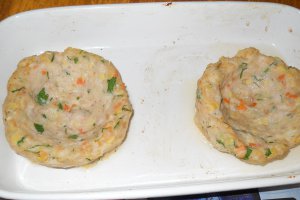Cuib de carne tocata