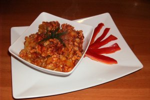 Dovlecei cu carne tocata