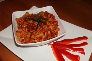 Dovlecei cu carne tocata