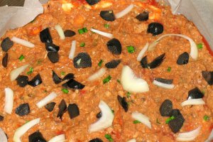 Pizza cu sardine
