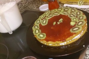 Tort festiv cu fructe si frisca by Tammar