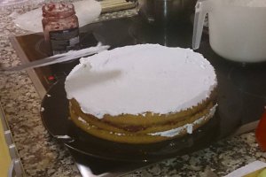 Tort festiv cu fructe si frisca by Tammar