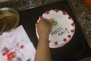 Tort festiv cu fructe si frisca by Tammar
