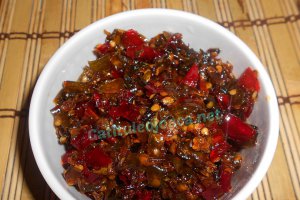 Ardei iute caramelizat