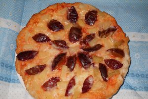 Pizza cu prune
