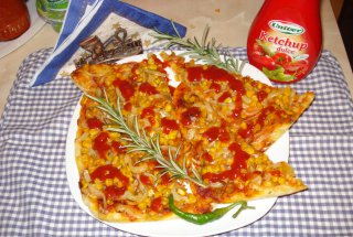 Pizza vegetariana