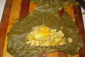 Sarmalute in frunze de vita cu soia