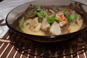 Tocanita de ghebe si muschiulet de porc