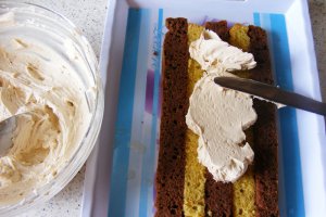 Desert tort sah cu cappuccino