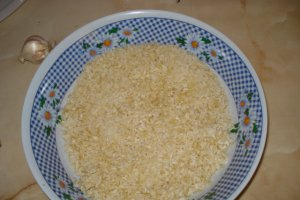Aranci di riso cu piept de pui