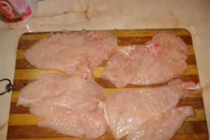 Aranci di riso cu piept de pui