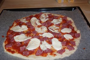 Pizza salami