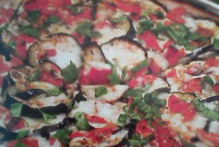 pizza cu vinete