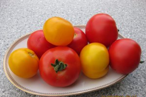 Salata de tomate cu mozzarella