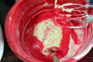 Red velvet cheesecake