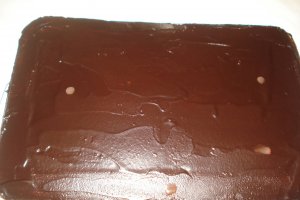 Prajitura cu crema de ciocolata si mere