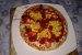 Pizza cu branza,ardei si porumb-1