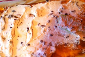Rulada cu ricotta si visine
