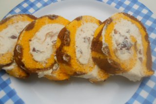 Rulada cu ricotta si visine