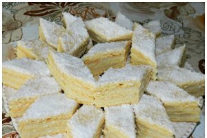 Prajitura Alba ca Zapada - desertul copilariei