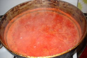 Zacusca de legume si fructe