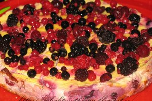 Cheesecake cu fructe de padure Dukan