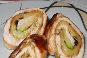 Rulouri de pui cu dovlecei