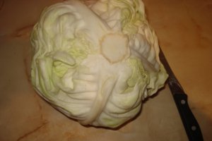 Ciorba de varza dulce cu paste alfabet