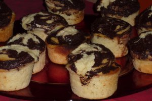 Briose Madeira cu ciocolata