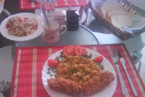 Snitel umplut