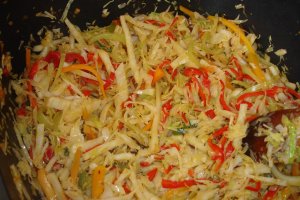 Spaghete cu legume
