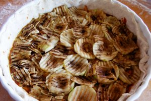 Placinta sarata cu zucchini