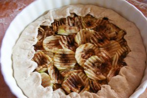 Placinta sarata cu zucchini